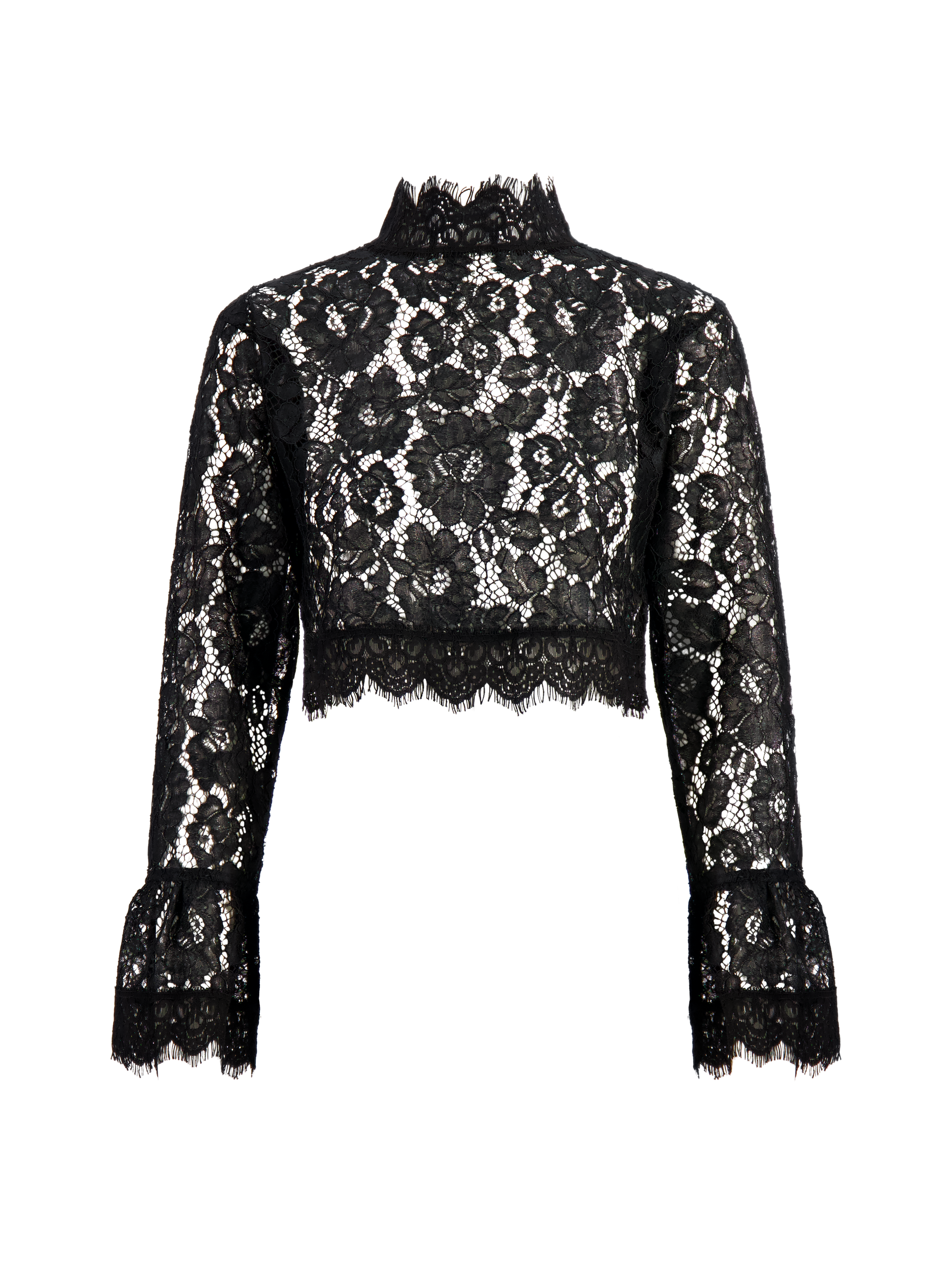 The Black Lace Top