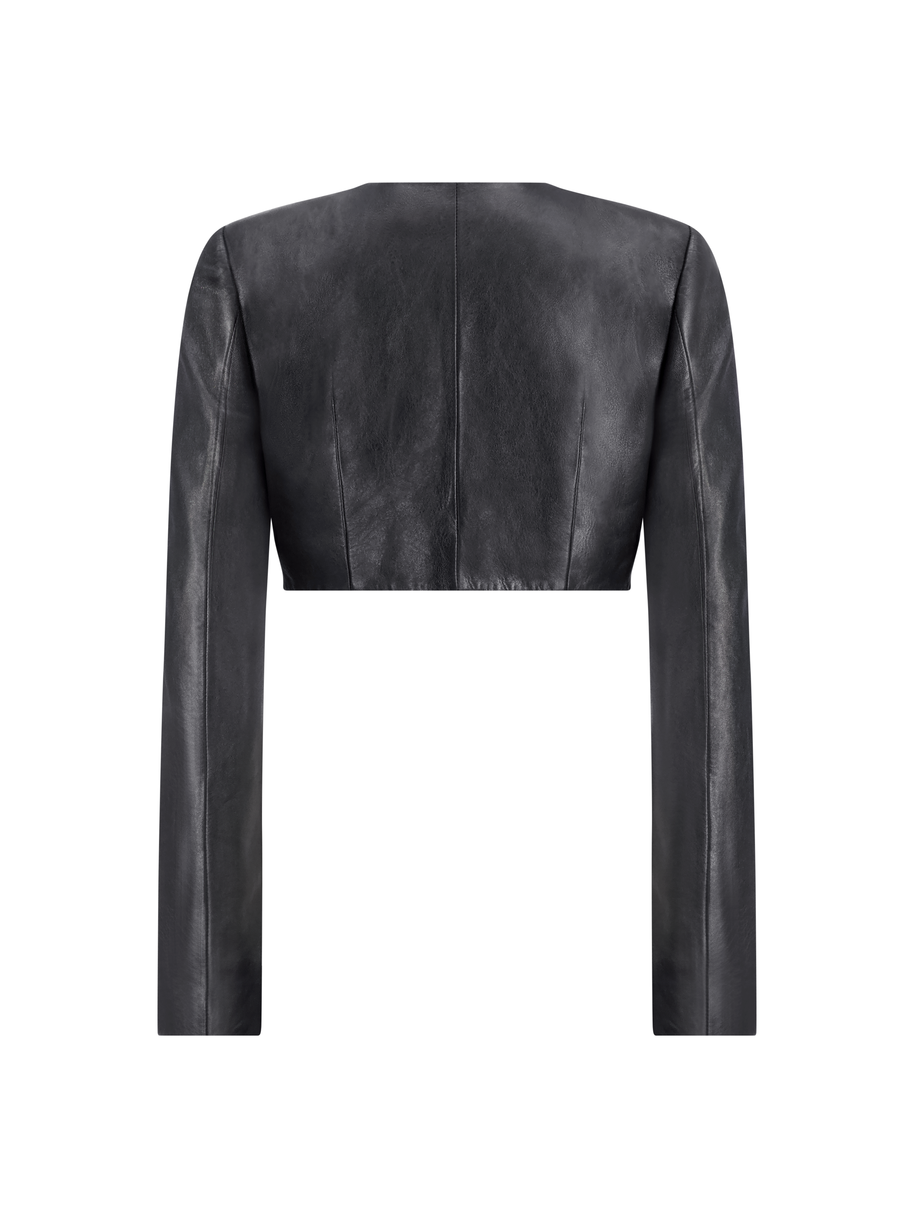 The Loulou Cropped Jacket | Black