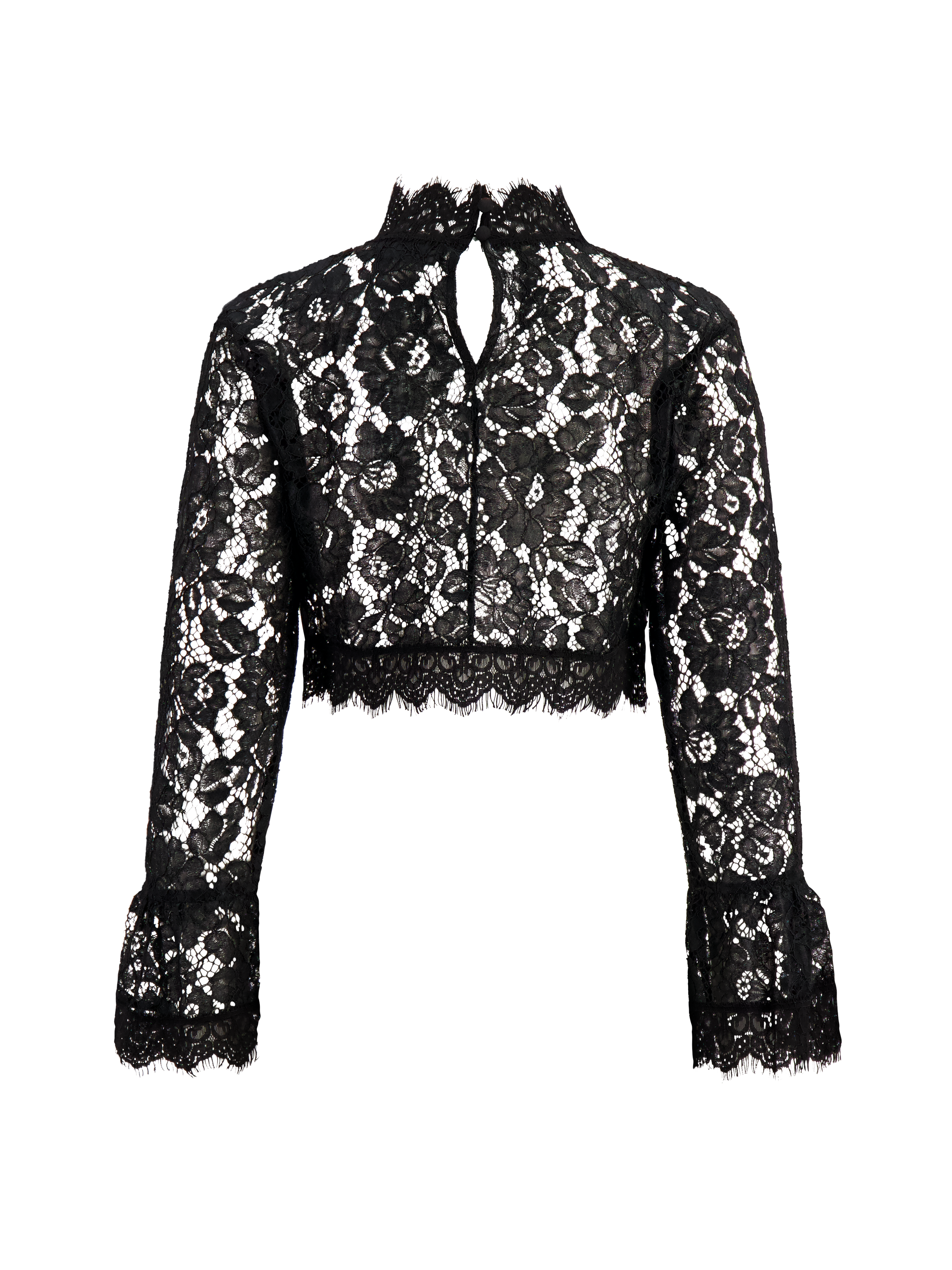 The Black Lace Top