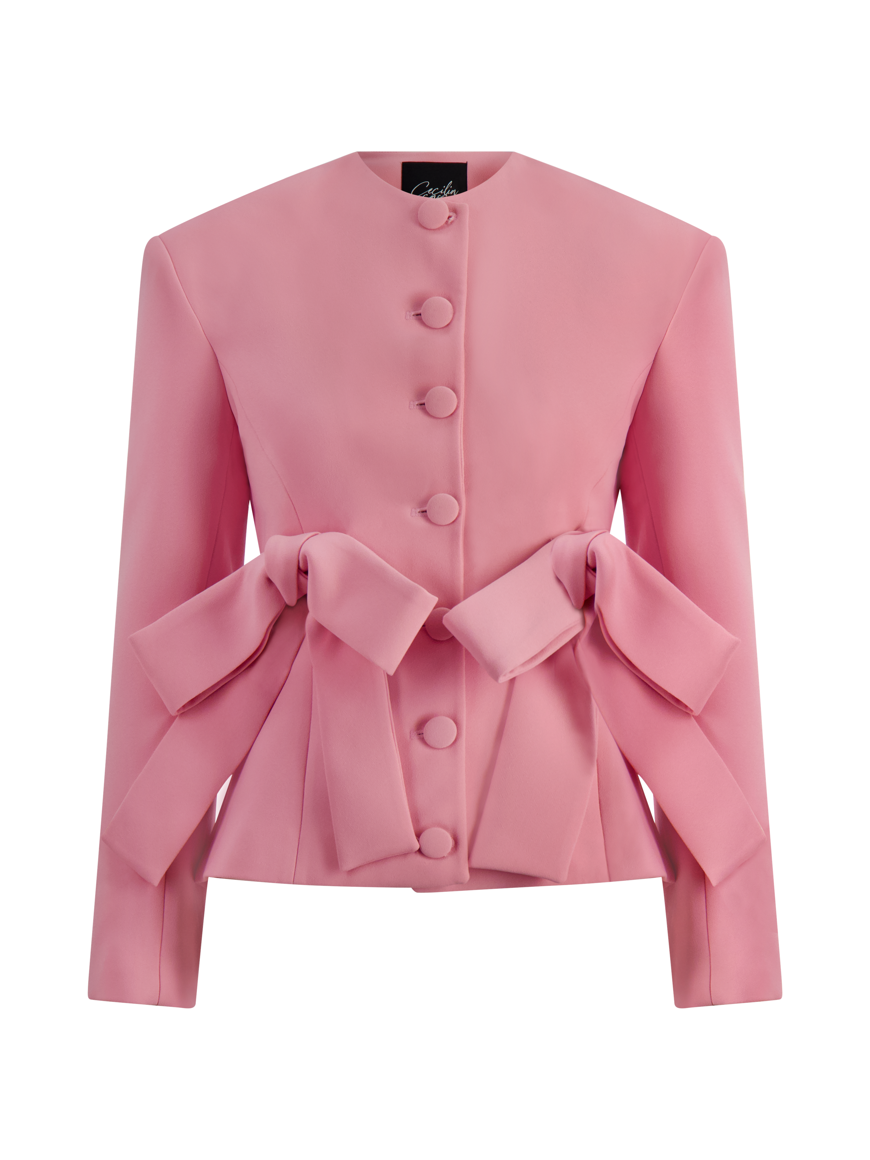 The Bow Vendome Blazer | pink