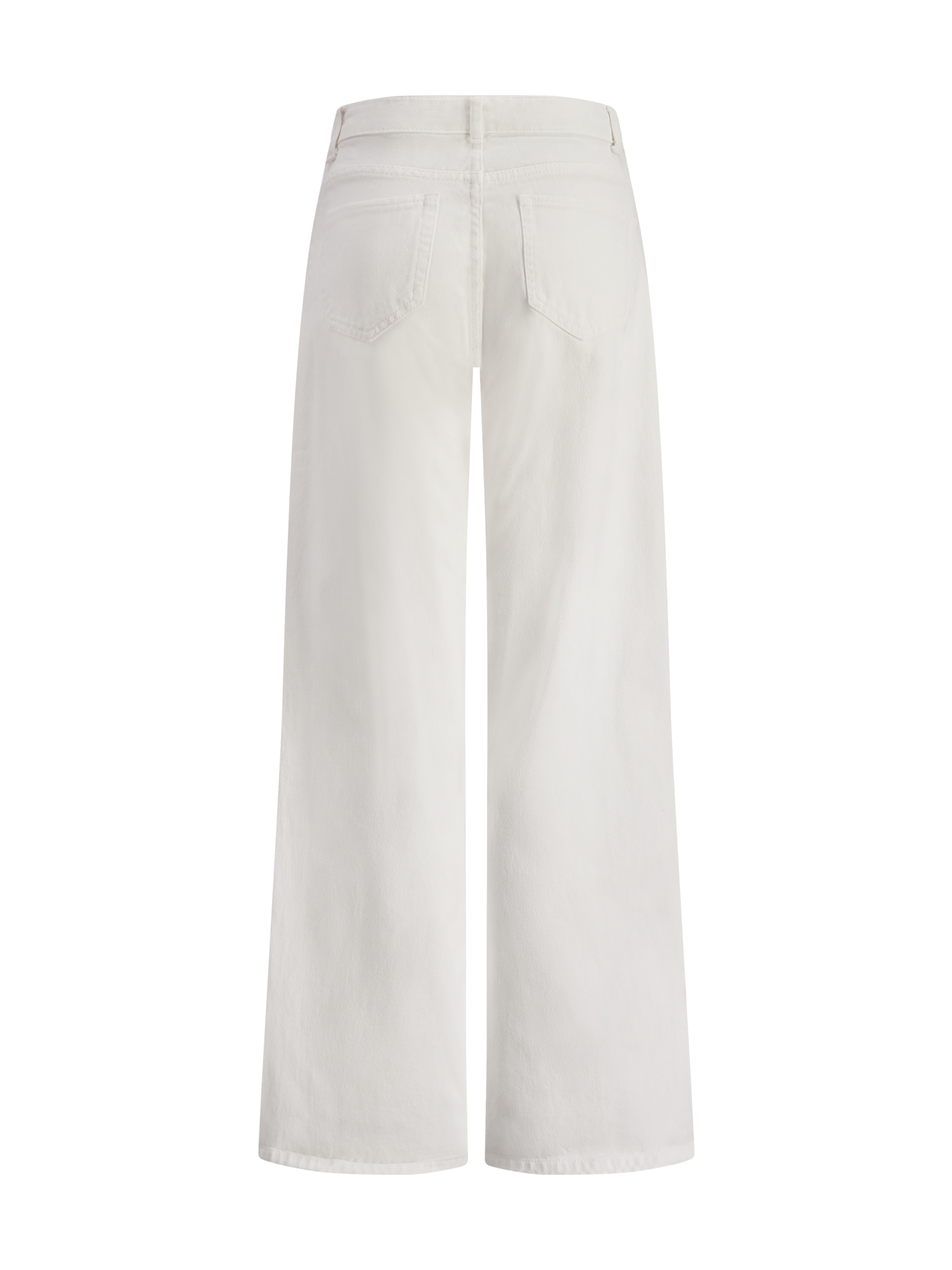 Cecilia Straight Leg Jeans | White