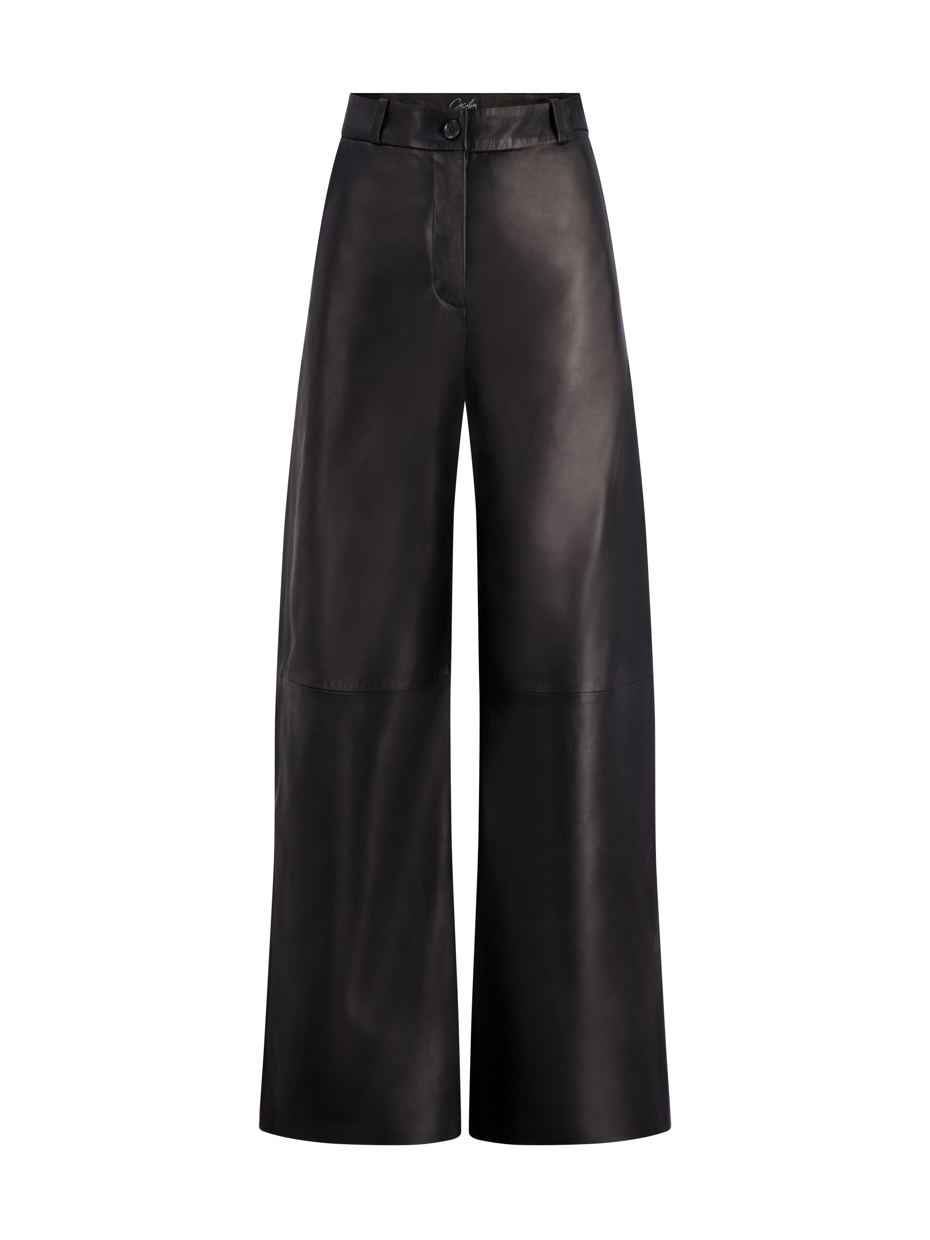Cambon Nappa Leather Trouser | Black