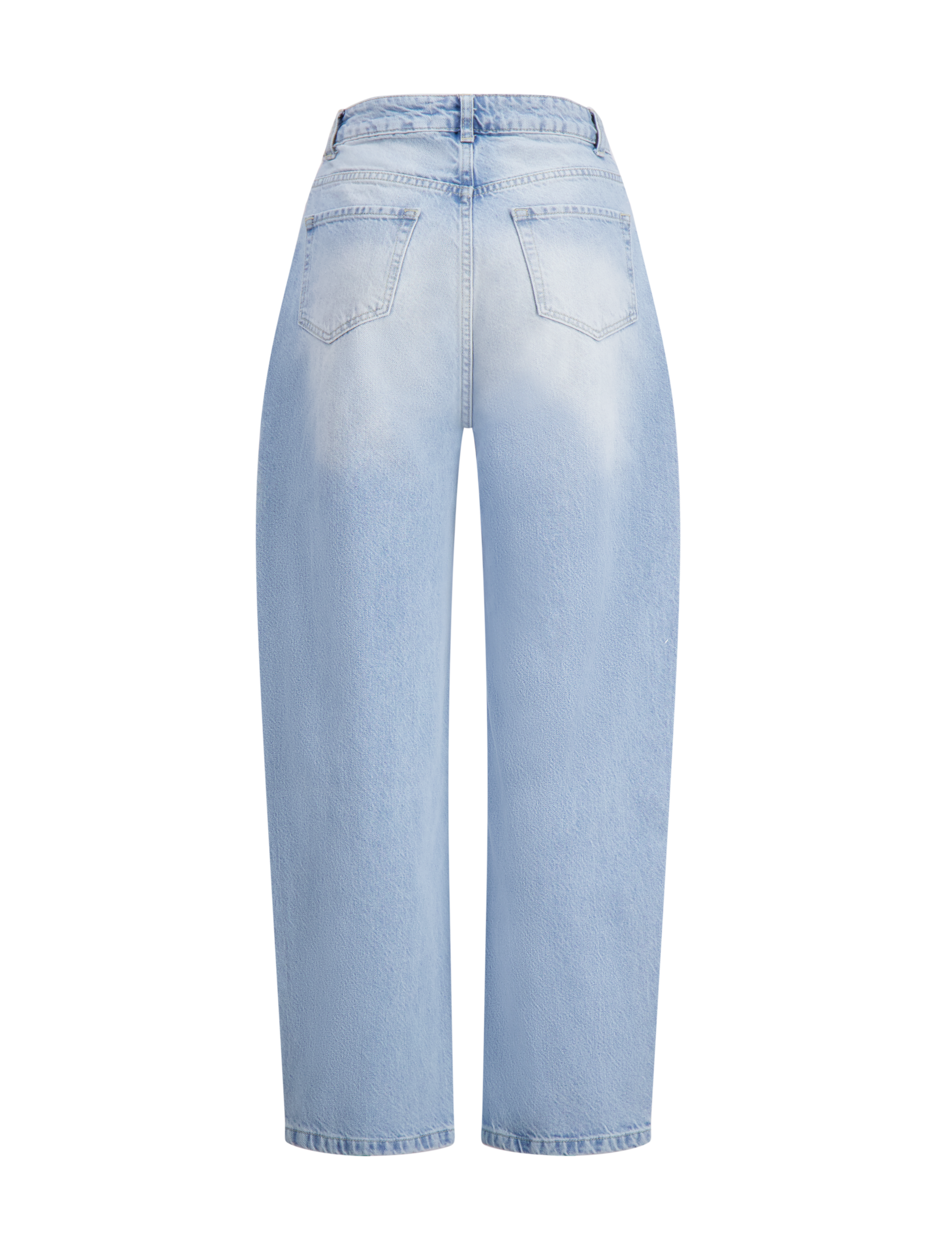 The Cecilia Barrel Jeans | Light Wash