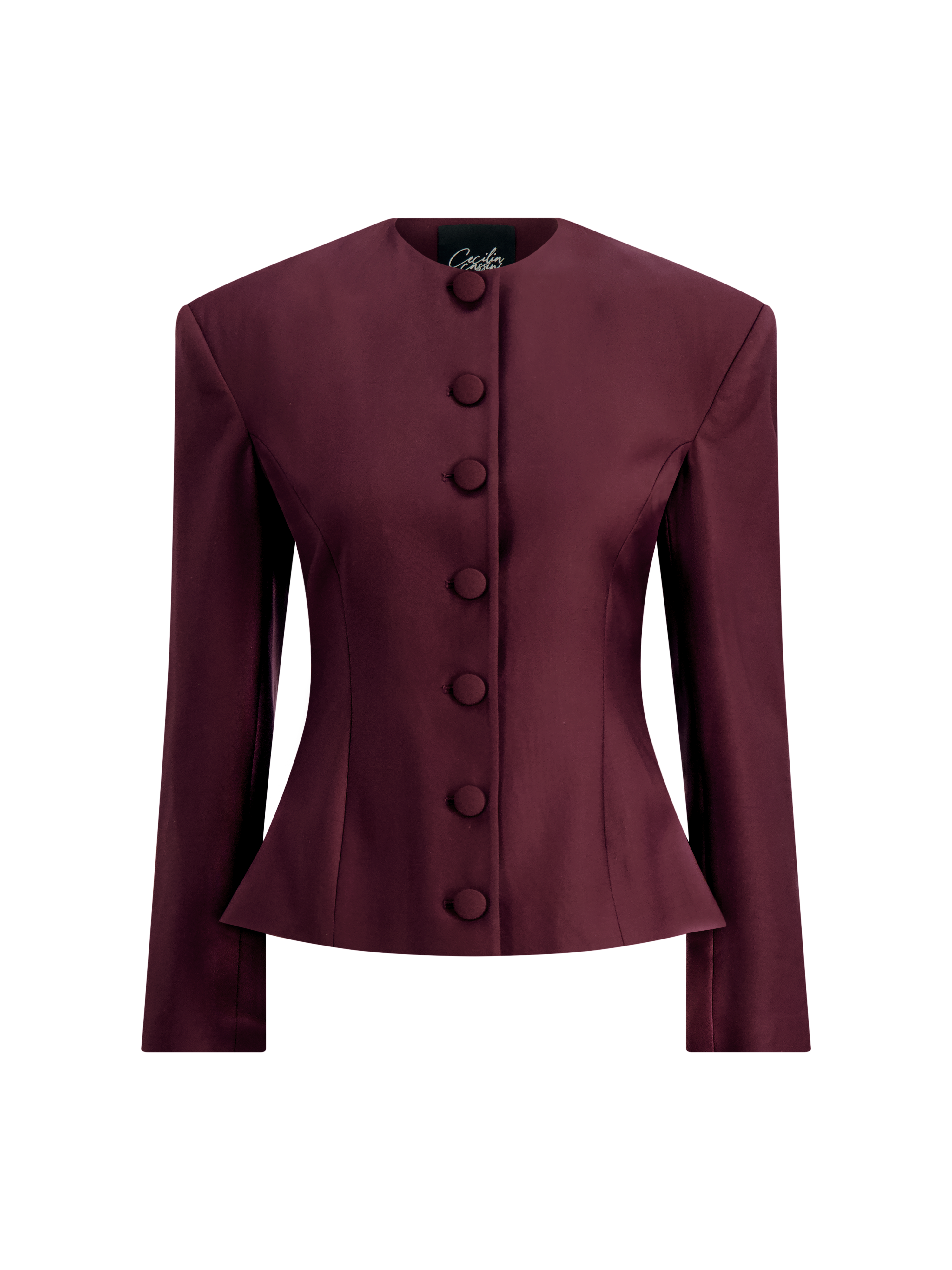 The Vendome Blazer | Burgundy