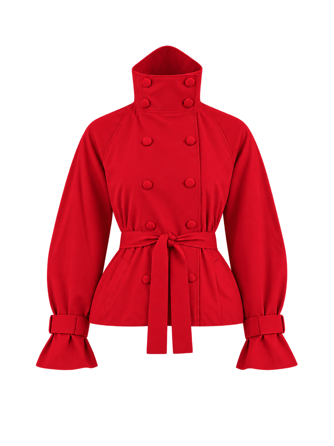The Red Belted Trench