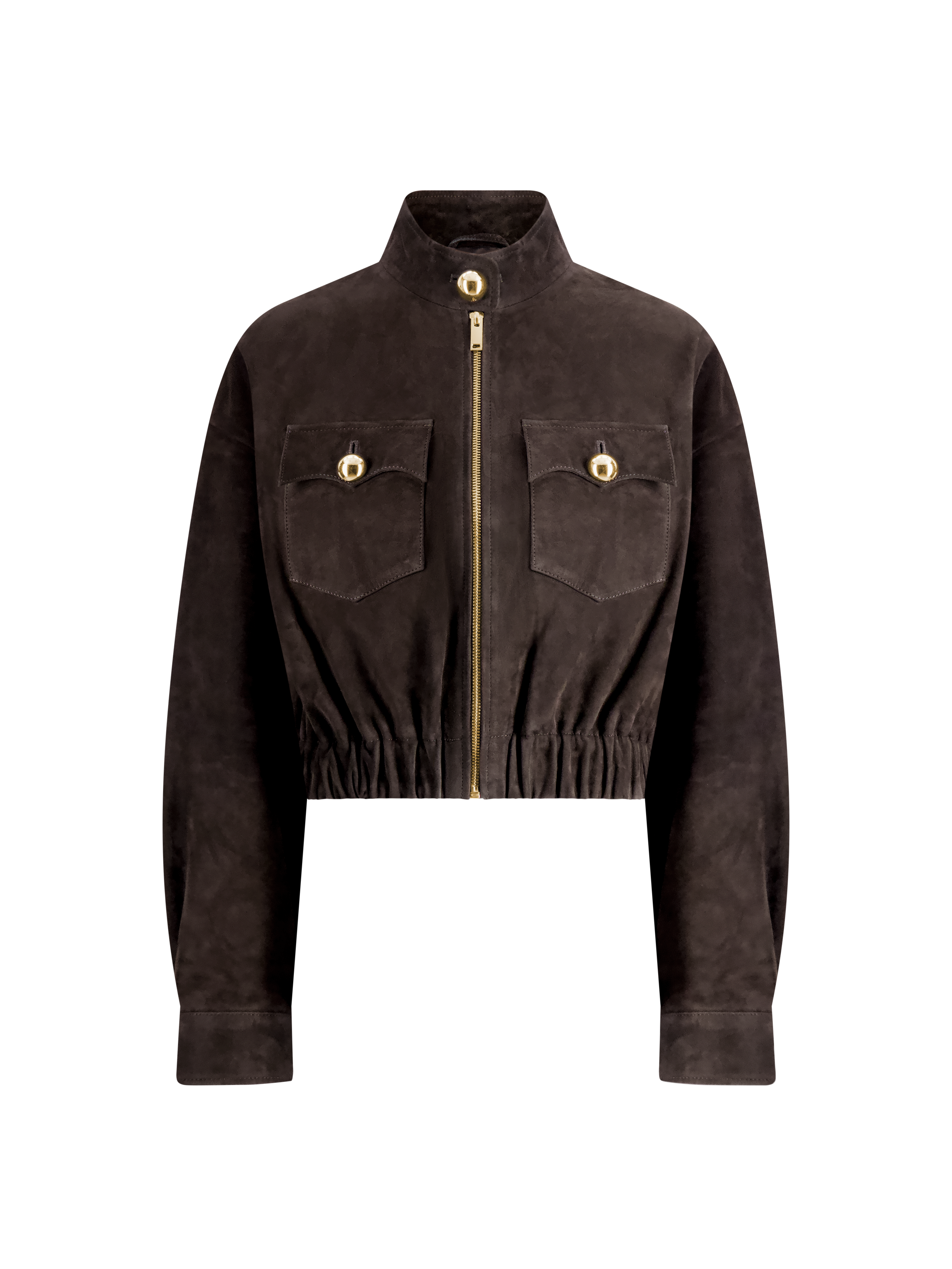 The Coco Suede Bomber