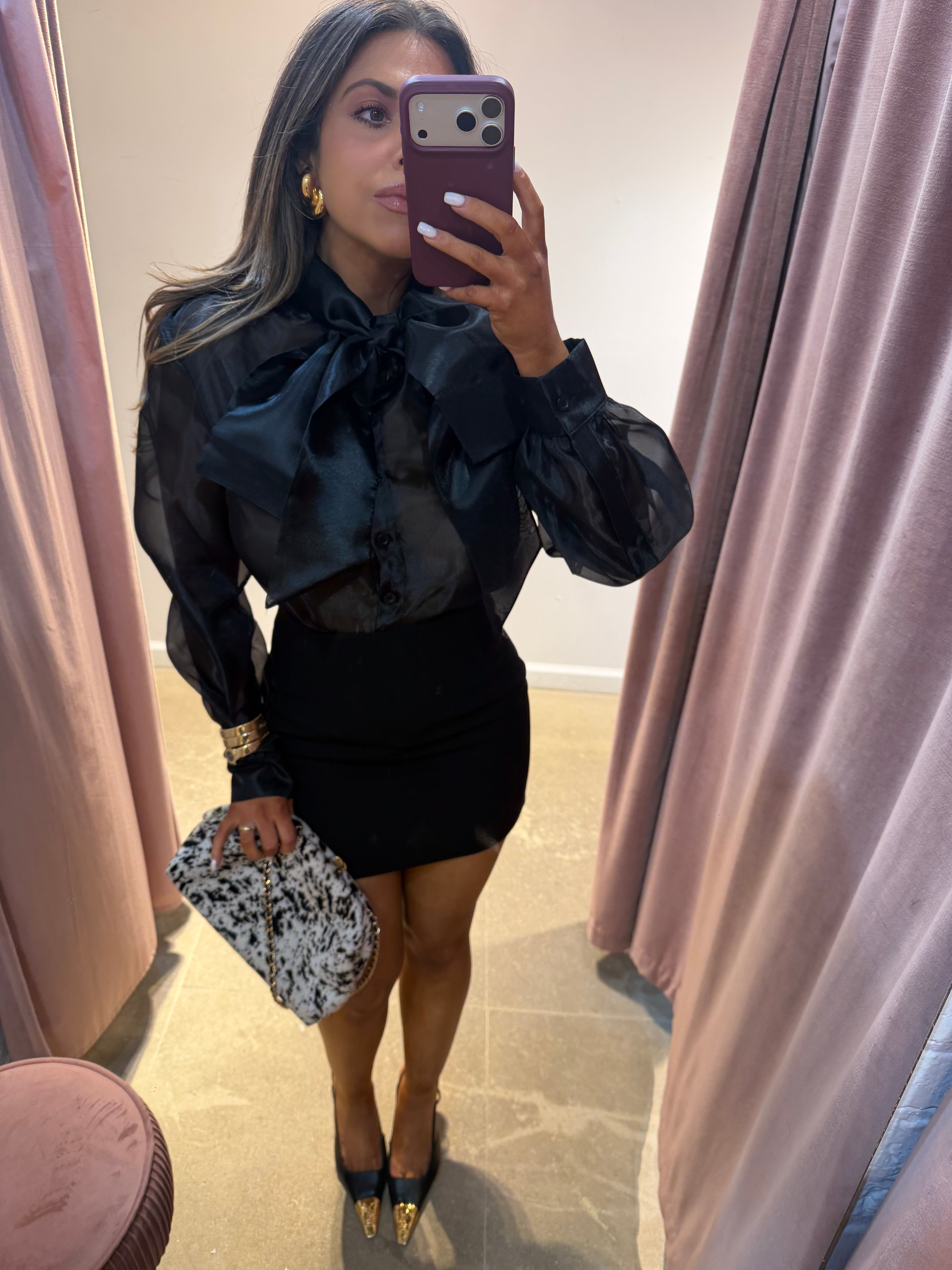 The Cecilia Bow Blouse