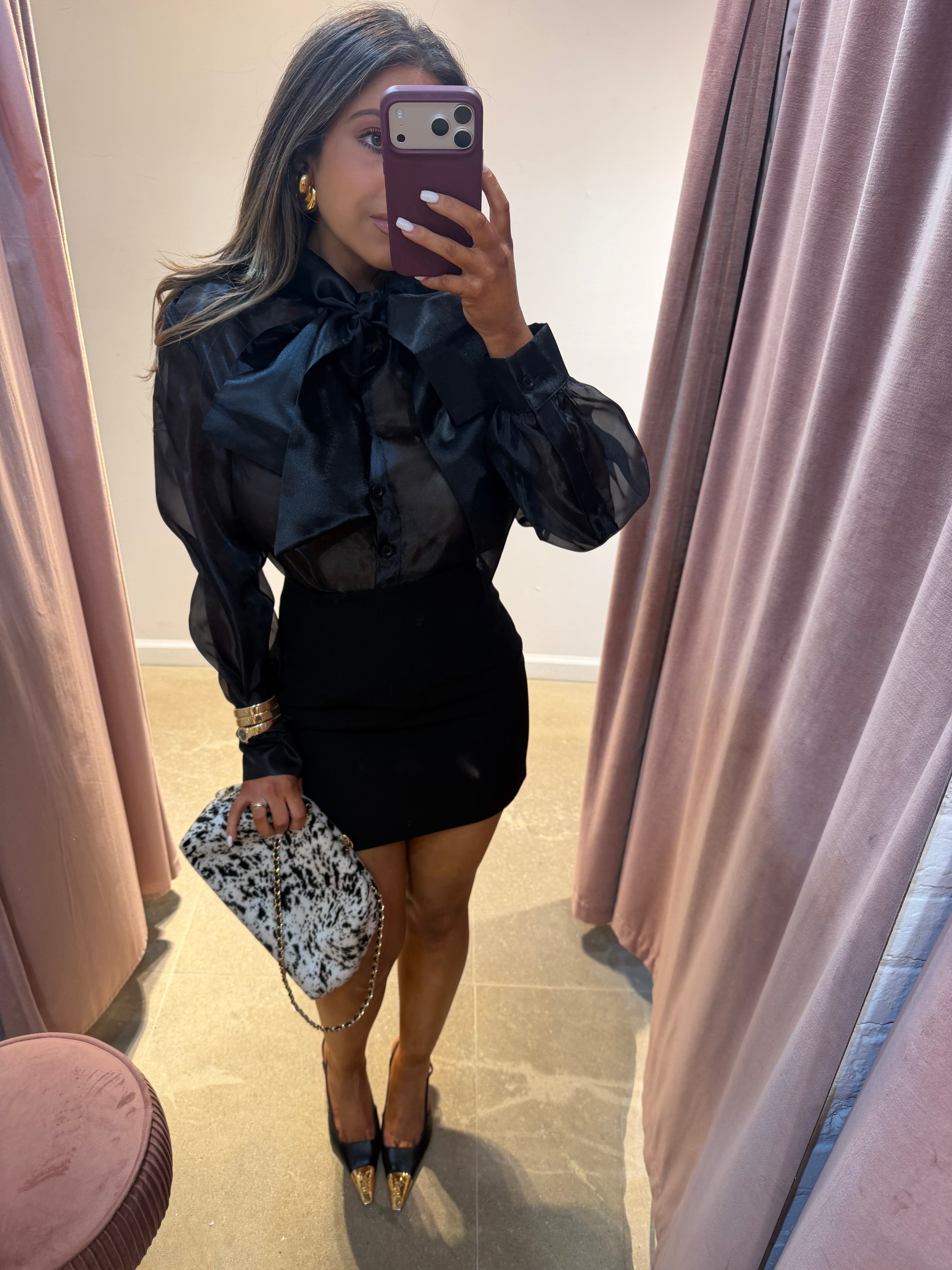 The Cecilia Bow Blouse