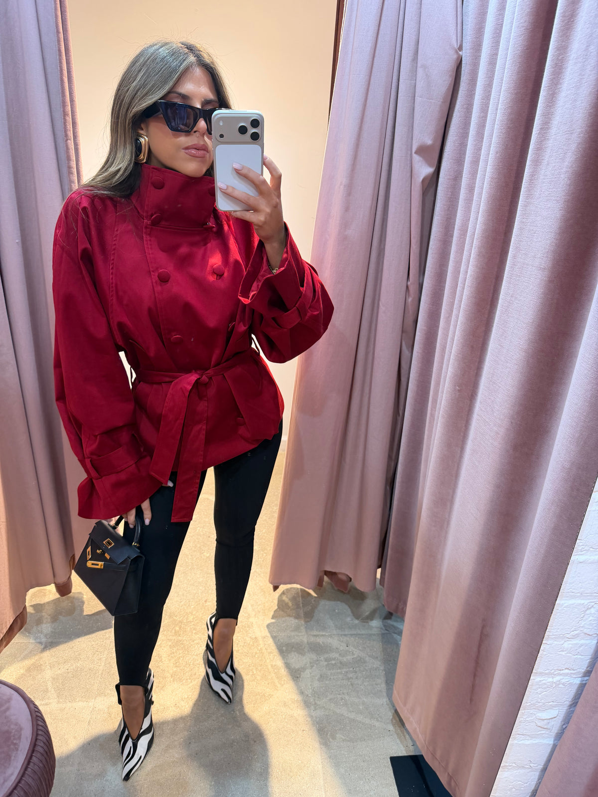 The Red Belted Trench