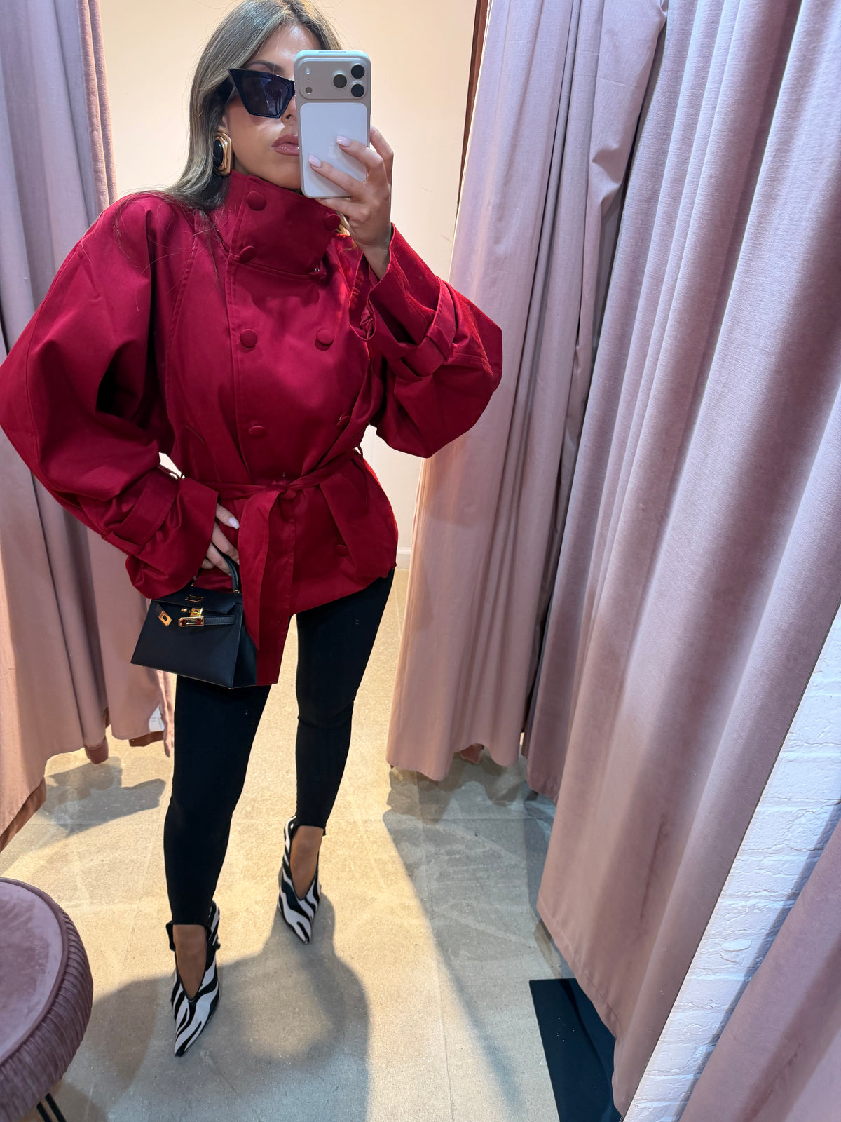 The Red Belted Trench