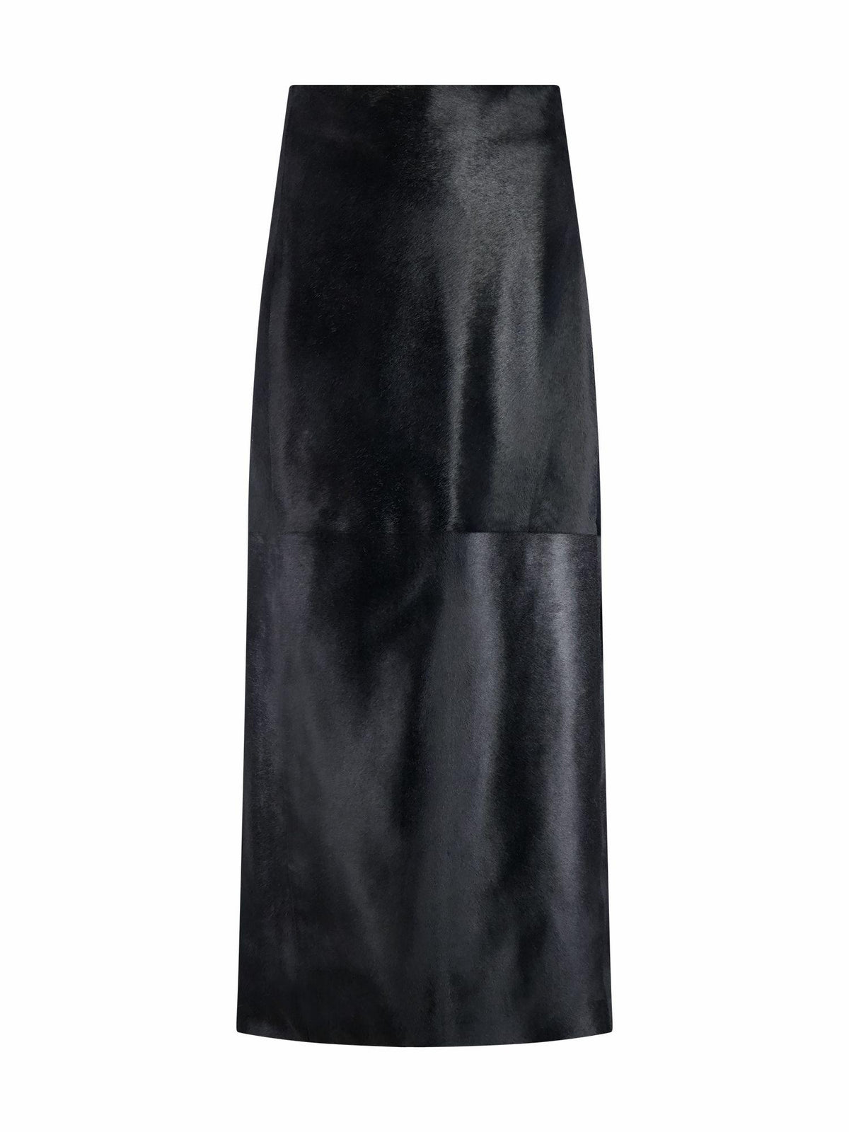 The Pony Hair Midi Skirt
