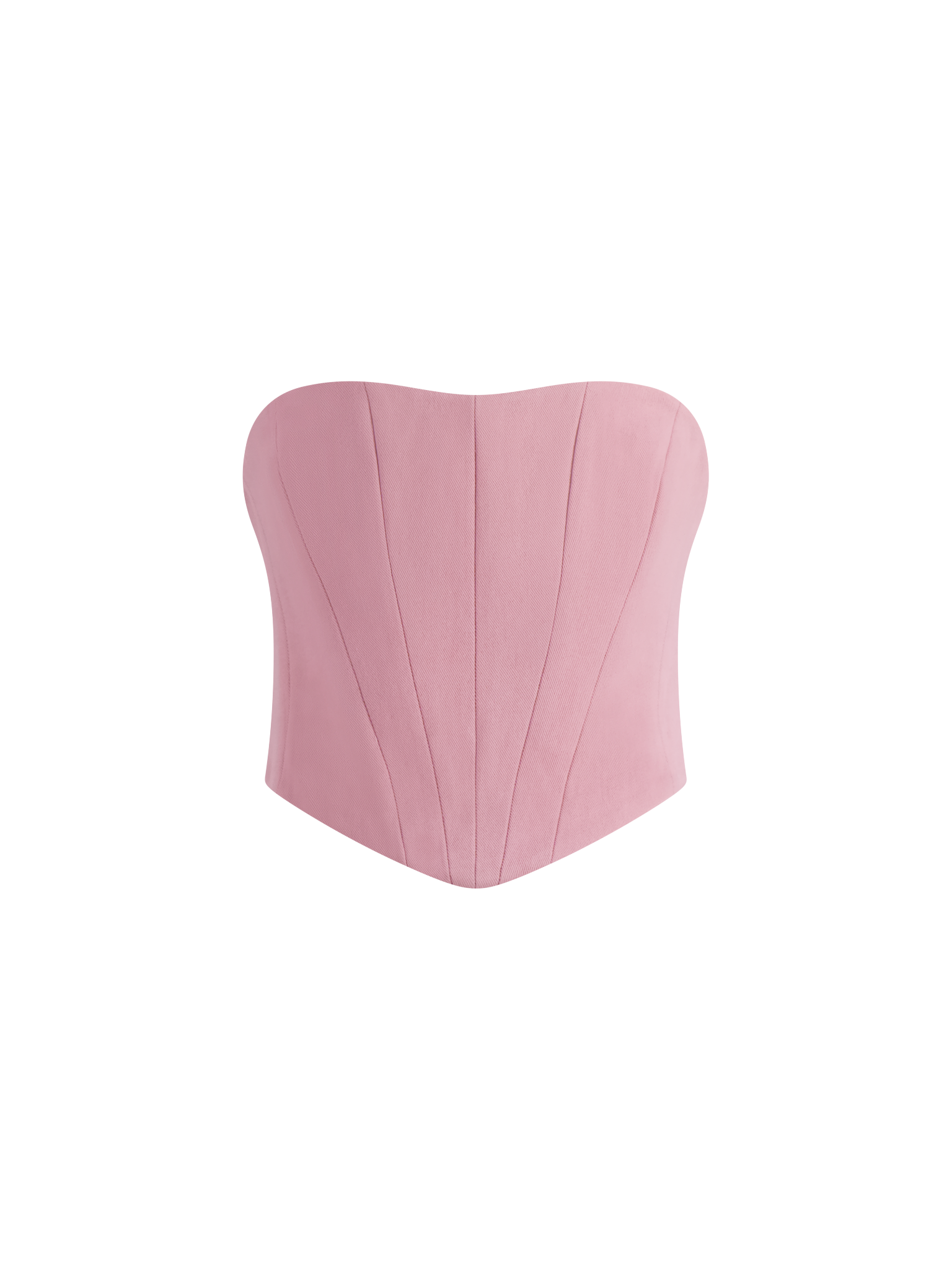 Denim Corset | Pink